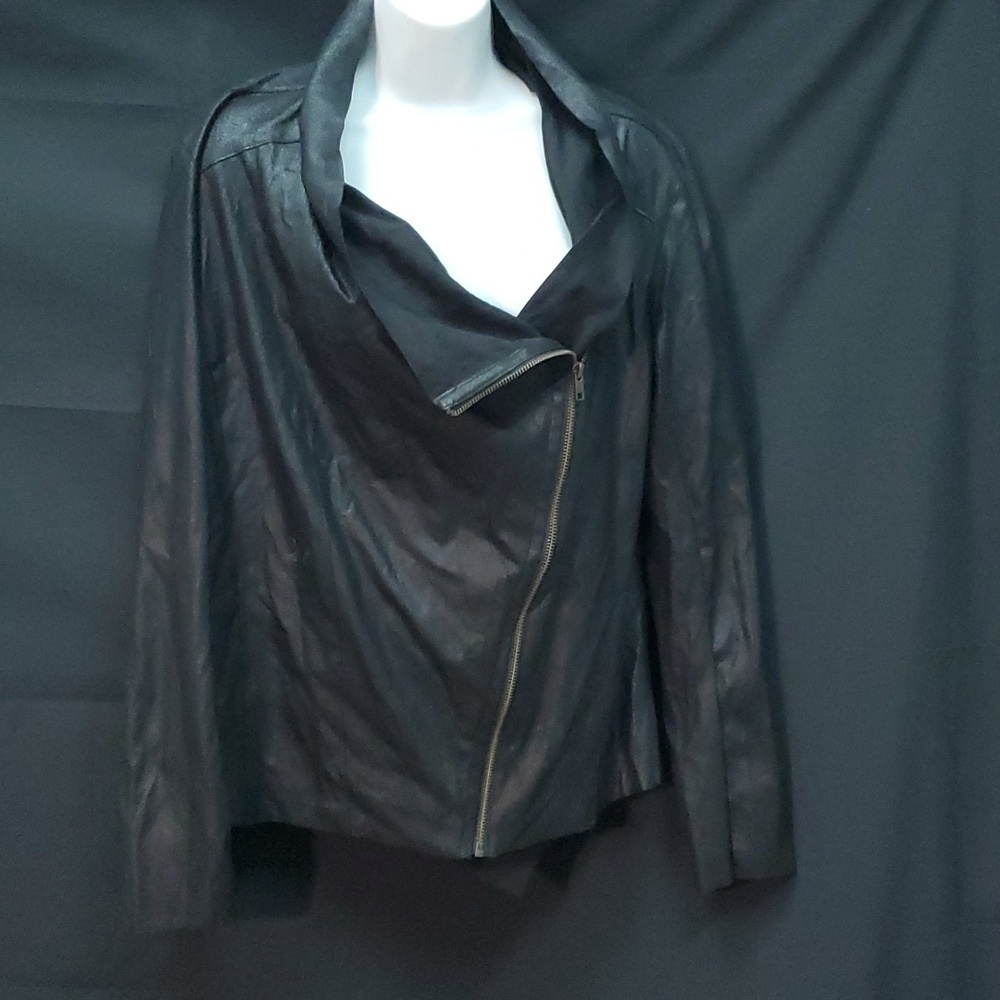 Mote Black Foil Jacket SZ LG
